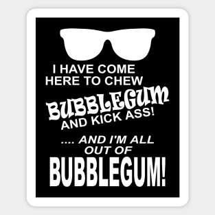 Chew Bubble gum Sticker